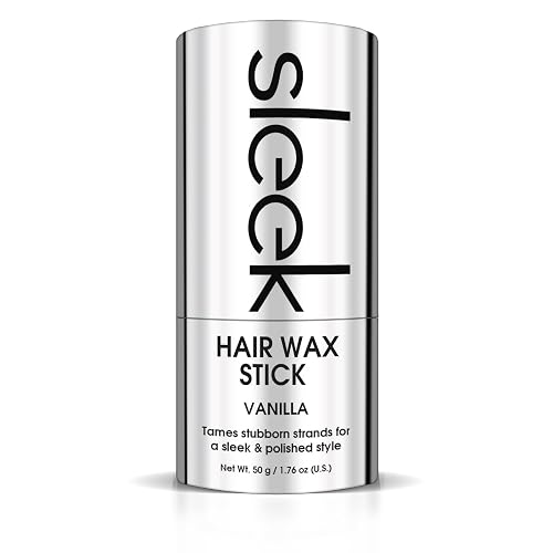 Hair Chemist SLEEK Hair Wax Stick - Vanilla 1.76 oz. | Flyaway Tamer & Edge Control | Smooth, Polished Finish | Travel?Friendly Beauty & Personal Care Hair Chemist