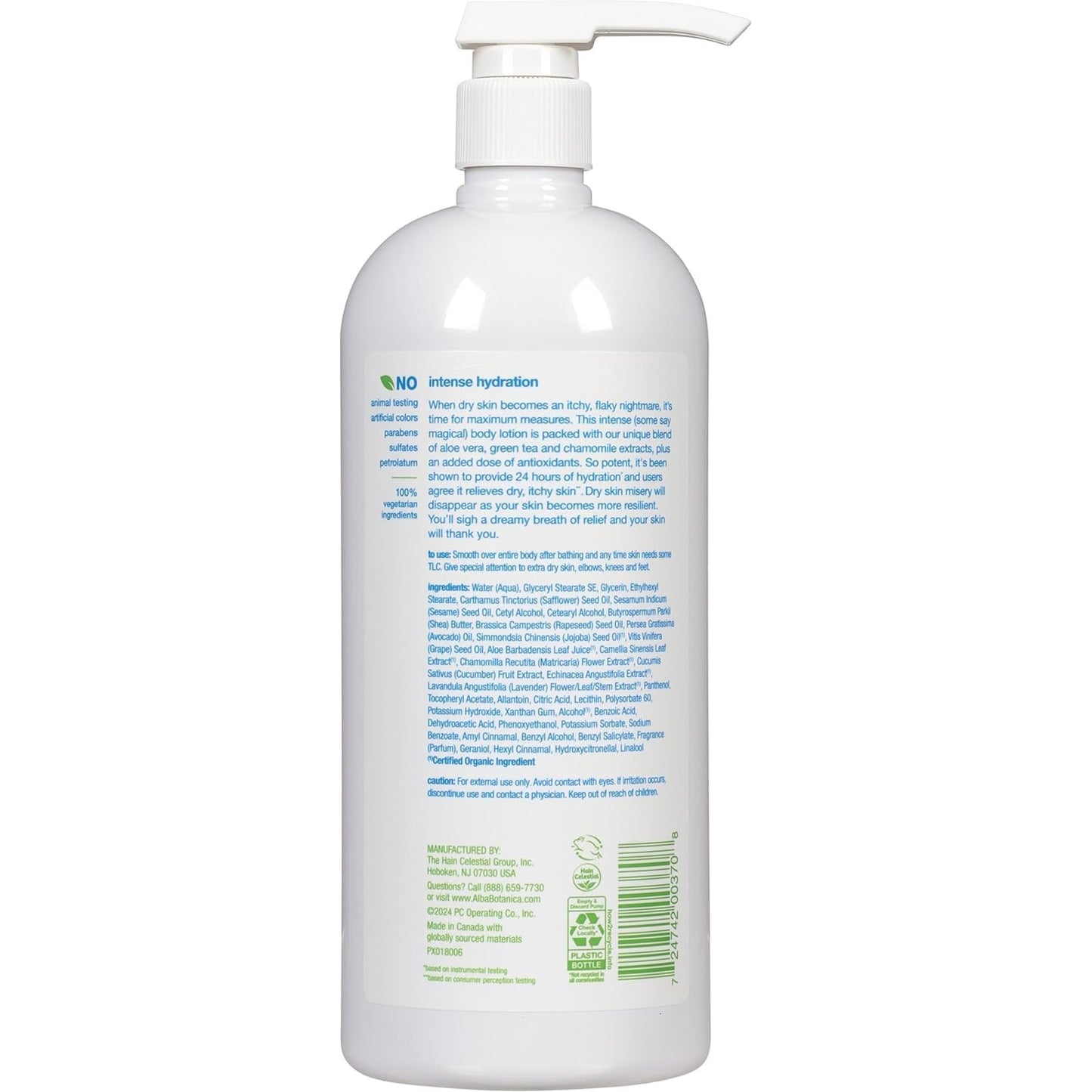 Alba Botanica Very Emollient Body Lotion, Maximum, 32 oz. (Packaging May Vary) Beauty & Personal Care Alba Botanica