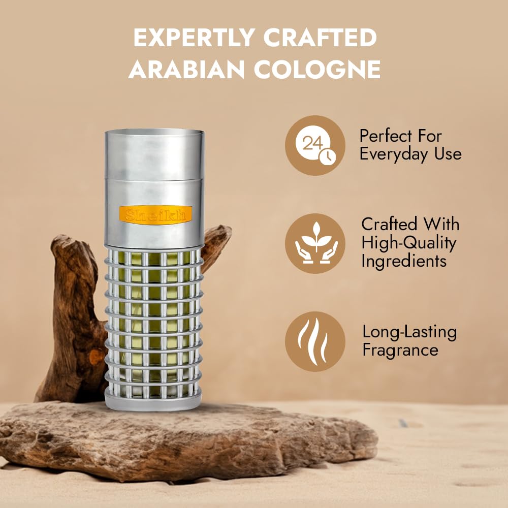 Al Haramain Sheikh Eau de Parfum Spray for Unisex, 2.88 Ounce / 85 ml Beauty & Personal Care Al Haramain