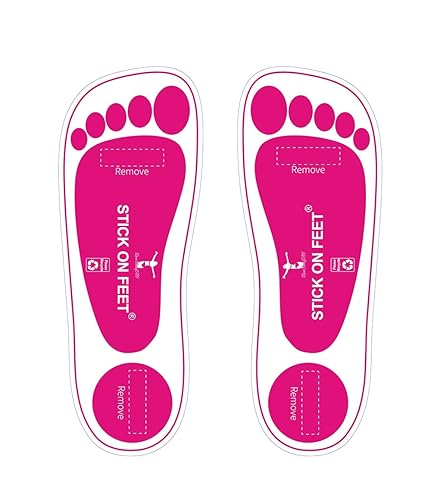 STICKONFEET Premium Feet Pads for Spray Tanning - Disposable Spray Tan Feet Pads - Hygienic and Easy-to-Use Foot Protectors Designed for Salons Beauty & Personal Care STICKONFEET