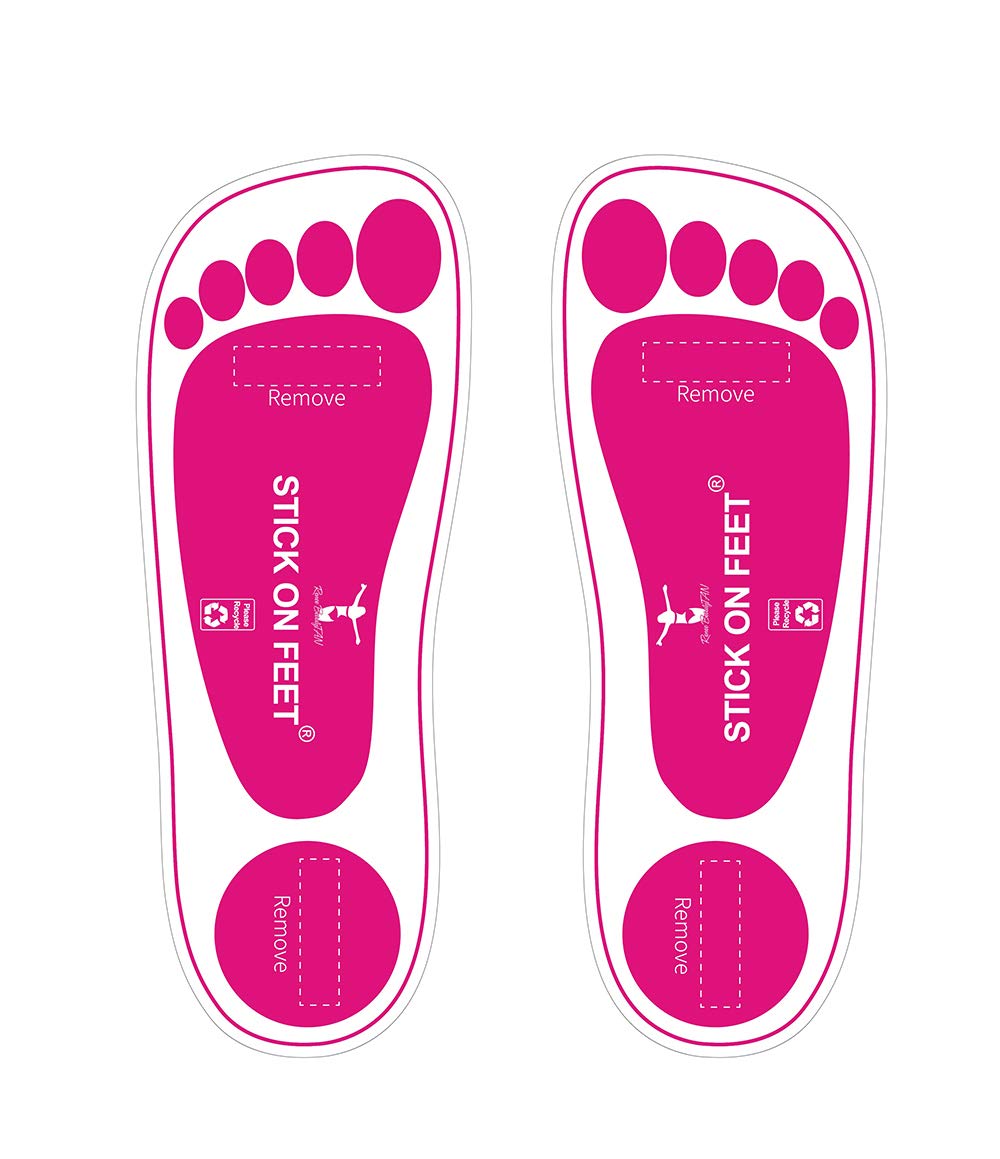 STICKONFEET Premium Feet Pads for Spray Tanning - Disposable Spray Tan Feet Pads - Hygienic and Easy-to-Use Foot Protectors Designed for Salons Beauty & Personal Care STICKONFEET