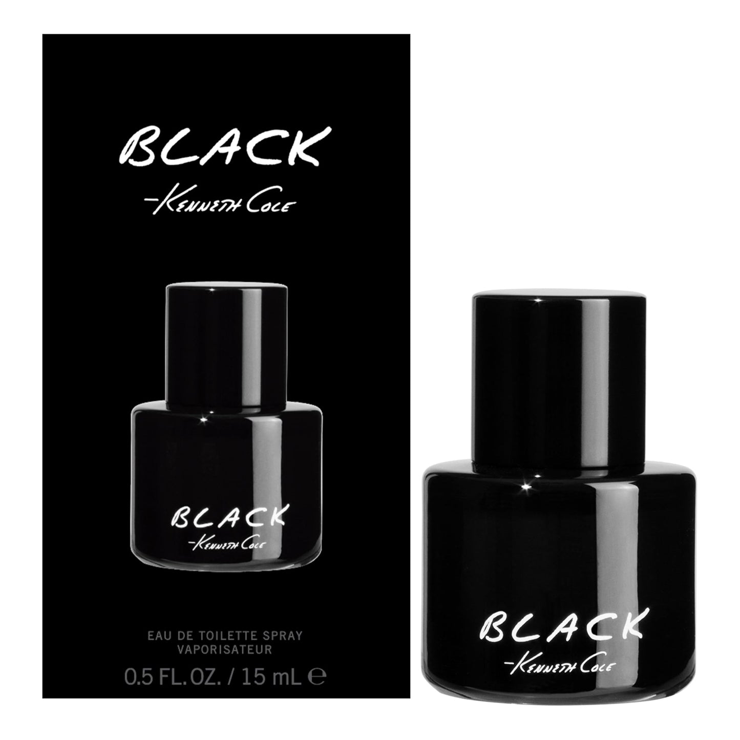Kenneth Cole Black Eau de Toilette Body Spray Cologne for Men, 0.5 Fl. Oz. Beauty & Personal Care Kenneth Cole
