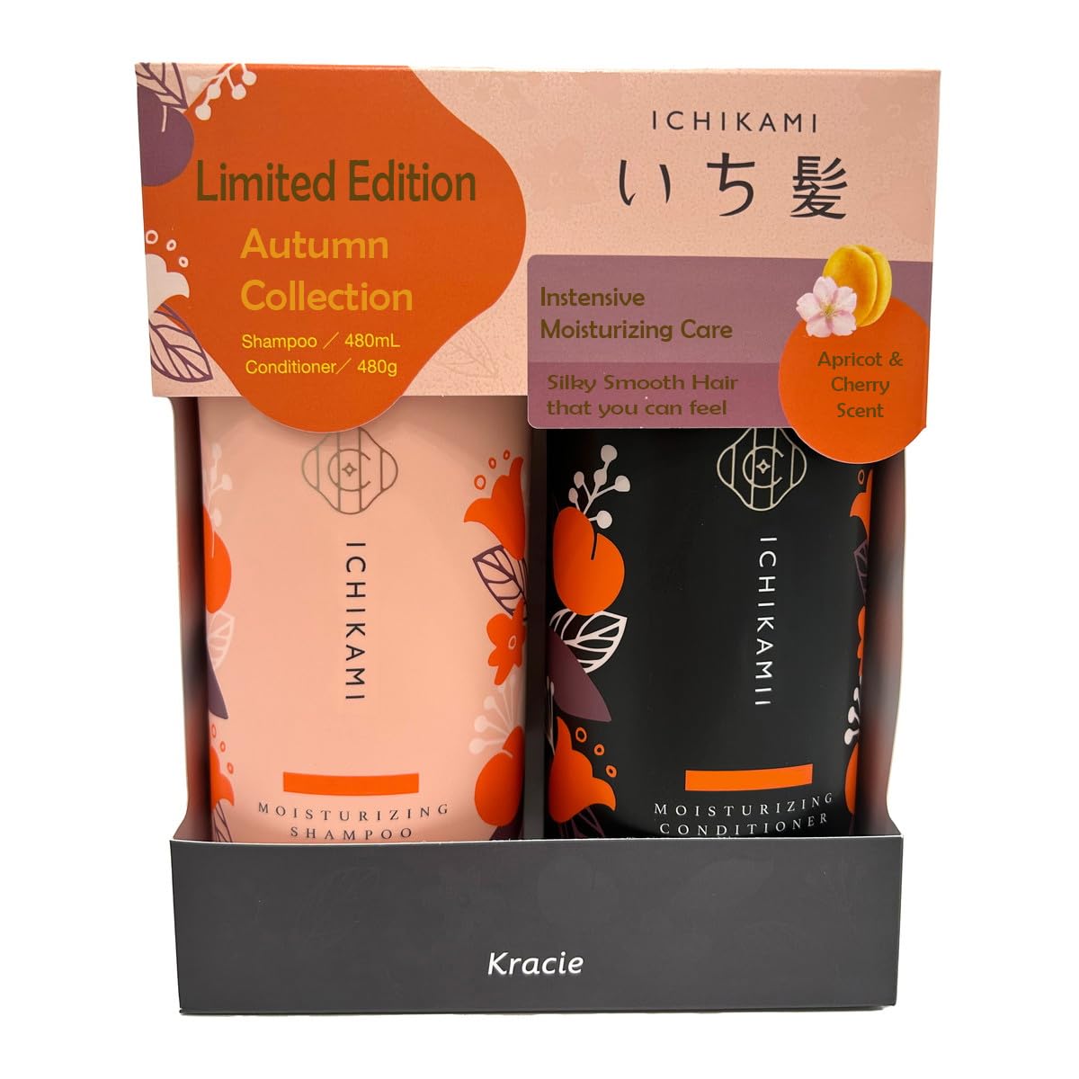First Hair Kracie Ichikami Moisture Hair Care Shampoo & Conditioner Set, For dry and frizzy hair set with Hair Mask Beauty & Personal Care SOFIA BY ODE