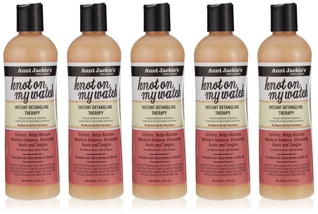 Aunt Jackies Knot On My Watch Detangling Therapy 12 Ounce (354ml) (6 Pack) Beauty & Personal Care Aunt Jackie's