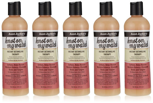 Aunt Jackies Knot On My Watch Detangling Therapy 12 Ounce (354ml) (6 Pack) Beauty & Personal Care Aunt Jackie's