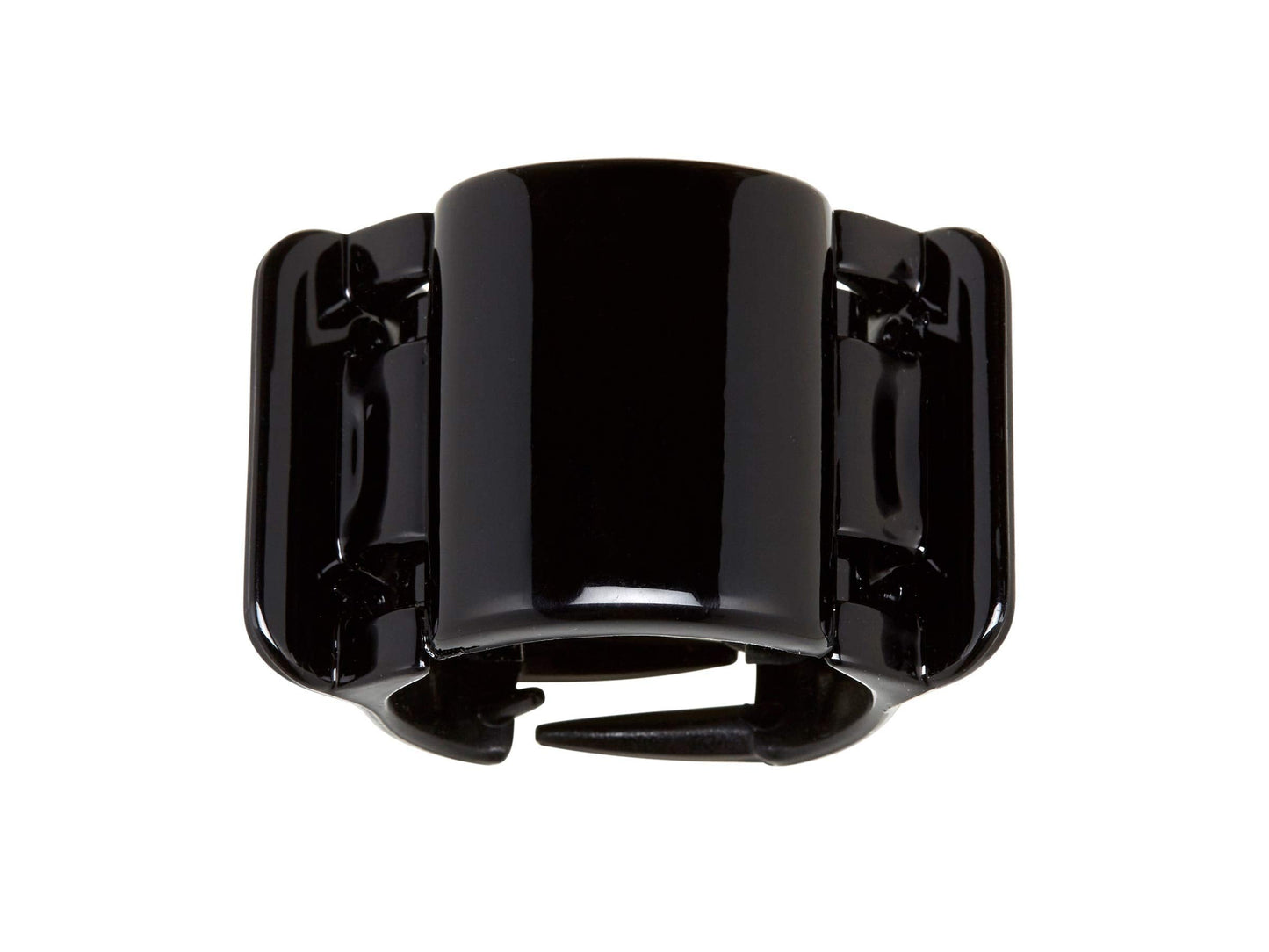 Linziclip Hair Jawclip Midi Black Solid & Black Matte Bundle, 2-pack Beauty & Personal Care Allure Style Accessories