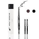 Beard Pencil Filler for Men - Water Resistant, Sweat Proof, Long Lasting & Natural Finish Barber Pencil, Mustache Repair Shape, Two Replacement Tips Beauty & Personal Care MUFUN