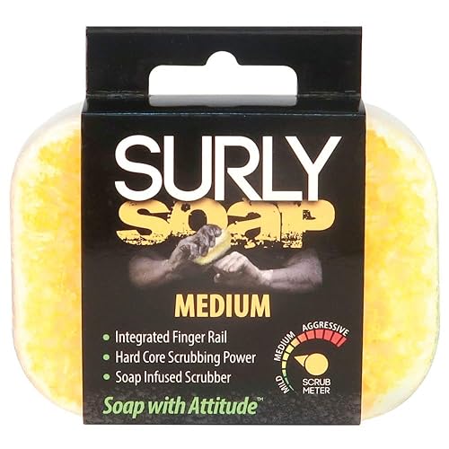 Surly Soap 14055 Medium Aggression Bar Soap - Pack of 1 Beauty & Personal Care SURLY Soap