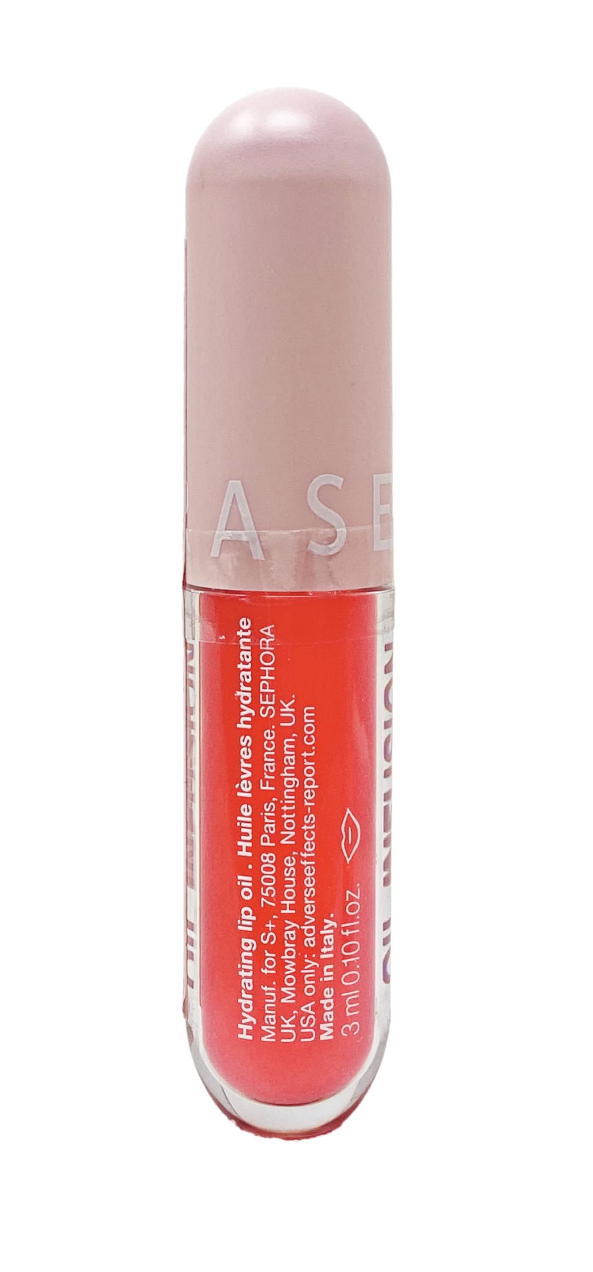 SEPHORA COLLECTION Oil Infusion Hydrating Lip Oil - Dragon Fruit (vibrant pink) 0.10 oz/3 ml Beauty and Personal Care SEPHORA