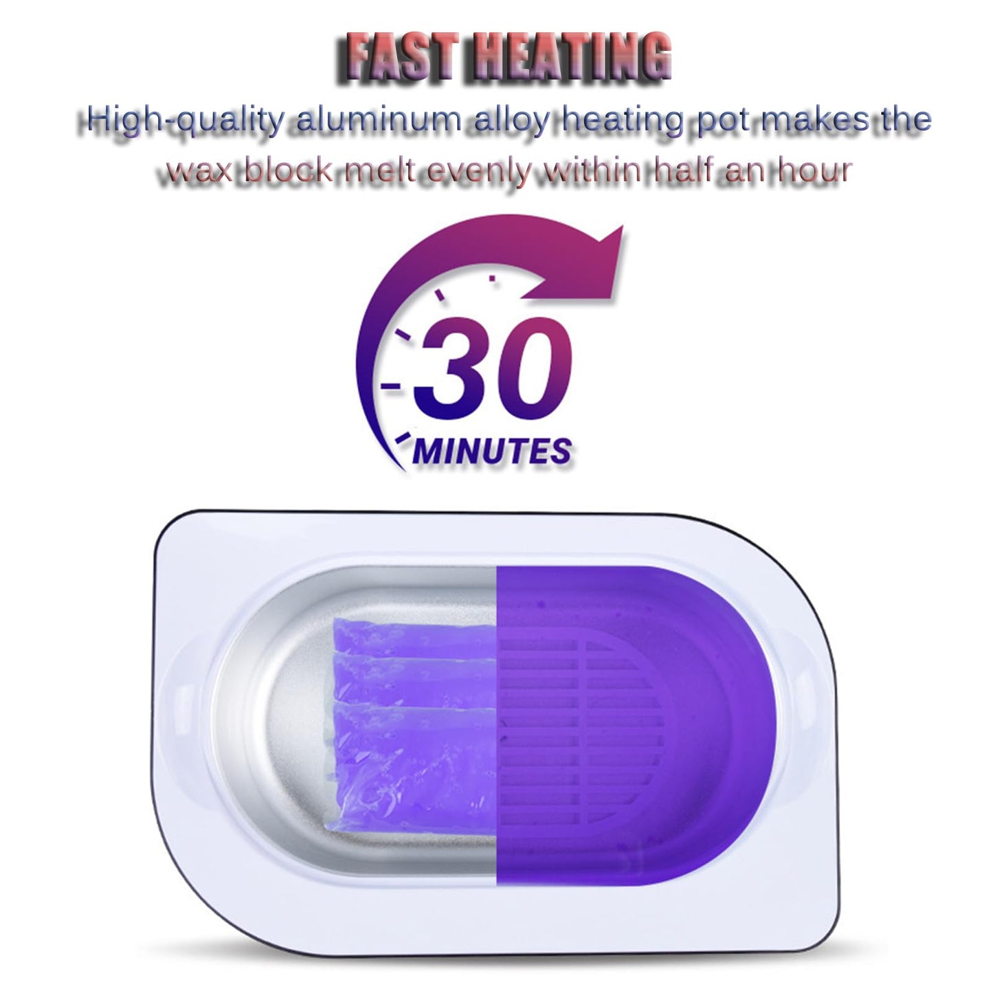 RENJJPBO Hand & Feet Parafin Wax Warmer, Paraffin Wax Warmer Moisturizing Kit, Capacity 4000ML, Temperature 30-70?, Intelligent Temperature Control Beauty and Personal Care RENJJPBO