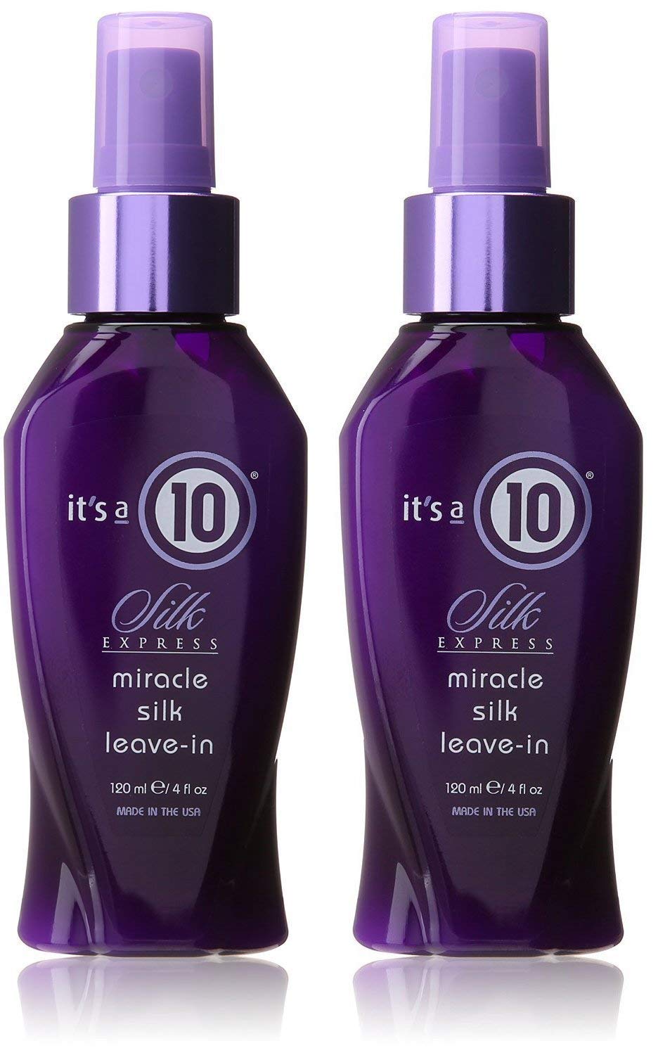 It's a 10 Haircare Silk Express Miracle Silk Leave-In, 4 fl. oz. (Pack of 2) Beauty & Personal Care It's a 10 Haircare