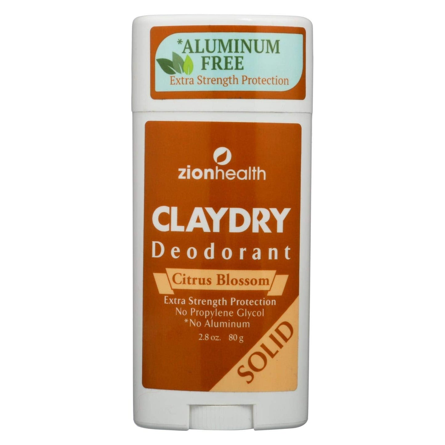 Zion Health Adama Minerals Clay Deodorant Citrus Blossom - 2.5 oz Beauty and Personal Care Adama Minerals