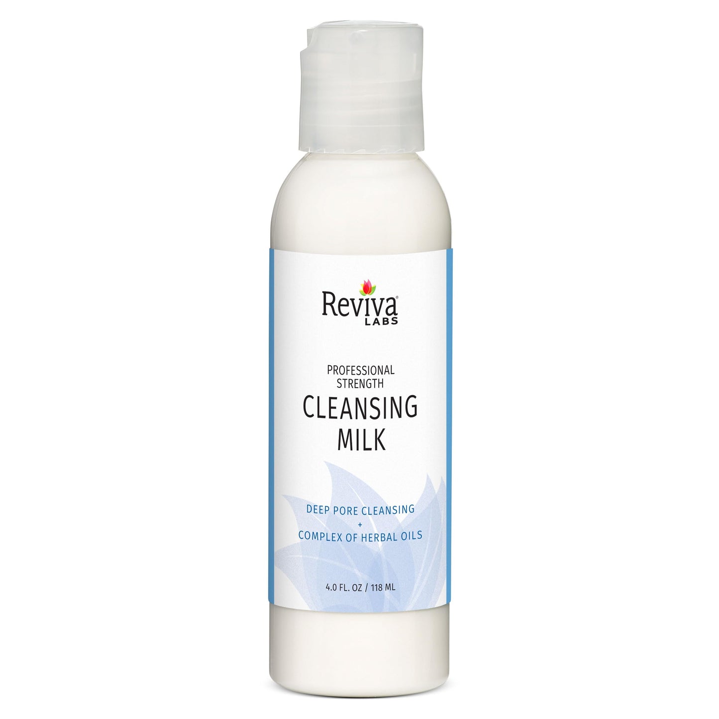 Reviva Labs Cleansing Milk - Gentle Facial Cleanser for Sensitive Skin with Aloe & Botanical Oils - Hydrating Milky Cleanser & Makeup Remover - Vegan Beauty & Personal Care Reviva Labs