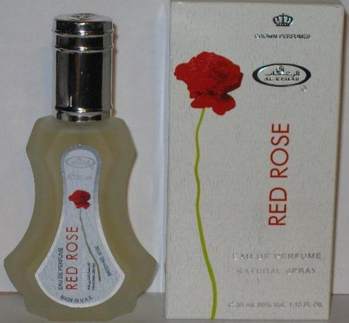 Red Rose - Eau De Perfume Natural Spray - 35 ml (1.15 fl. oz) by Al-Rehab- 6 pack Beauty & Personal Care Al-Rehab
