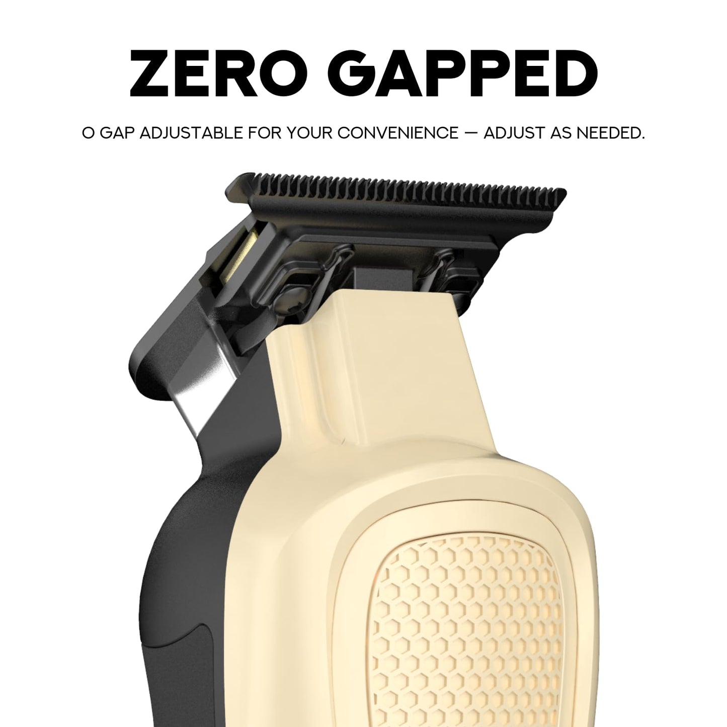 Supreme Trimmer Darkstar 82 Metal Body Barber Trimmer w. Magnetic Vector Motor - 180 Min Run Time, 9100 RPM Low Noise & Vibration - Professional Beard Beauty and Personal Care Supreme Trimmer