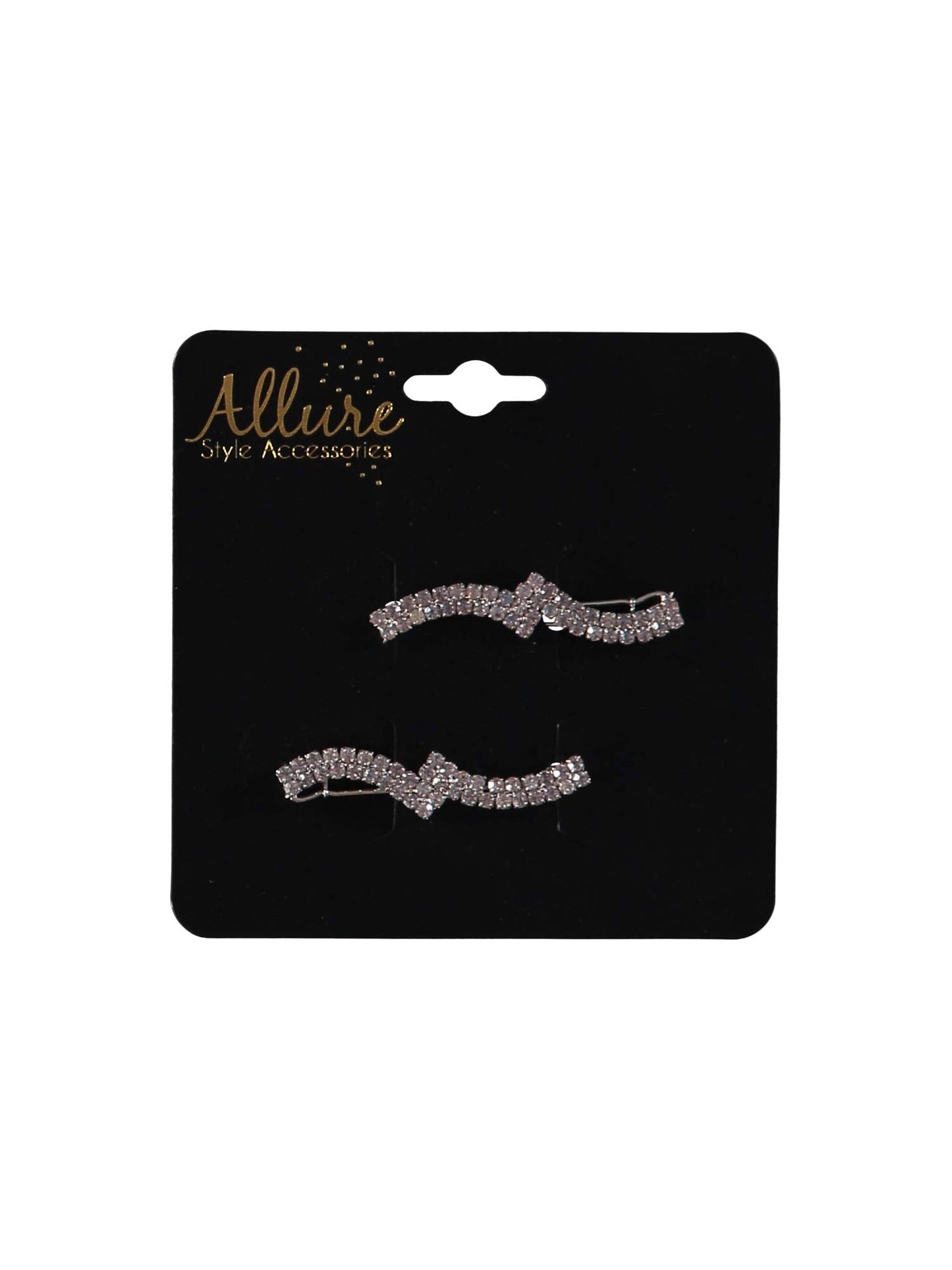 Allure Women's Glass Rhinestone Hair Salon Clips, 3-pack Beauty & Personal Care Allure Style Accessories