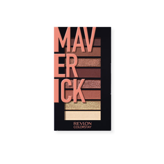 Revlon Eyeshadow Palette, ColorStay Looks Book Eye Makeup, Highly Pigmented in Blendable Matte & Metallic Finishes, 930 Maverick, 0.21 Oz Beauty & Personal Care REVLON