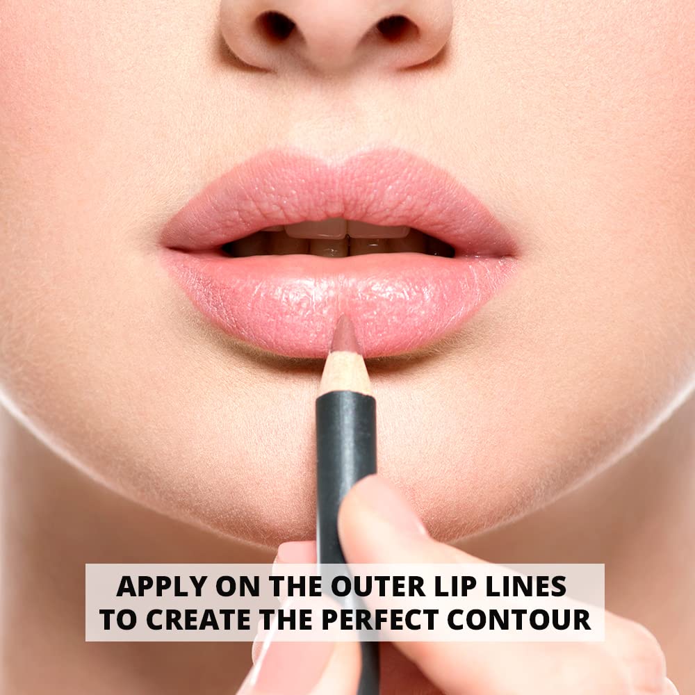 Lip Liner | Soft and Creamy | Moisturizing and Nourishing | Long lasting make up | 6 Beautiful Shades | Mela Beauty Studio Professional Makeup (2) Beauty & Personal Care Melanie Jovanovic
