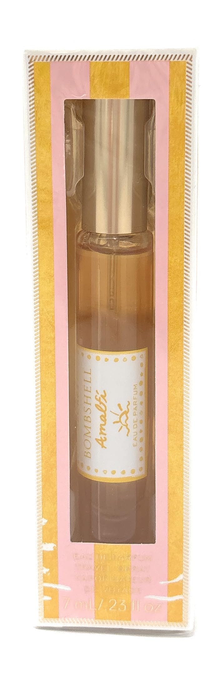 Victoria's Secret Bombshell Amalfi Eau De Parfum Spray 0.23 fl oz Limited Edition Beauty & Personal Care Victoria's Secret