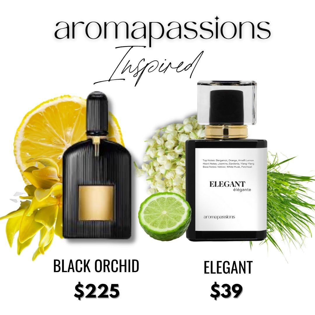 aromapassions ELEGENT | Inspired by TF BLACK ORCHD | Pheromone Perfume for Women | Extrait De Parfum | Long Lasting Dupe Clone Fragrance Oil| Perfume Beauty & Personal Care aromapassions