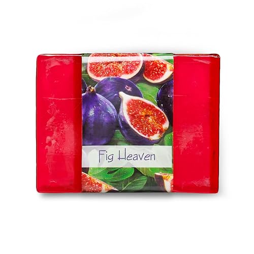 Nabila K Fig Heaven Glycerin Bar Soap | Sweet Fig Scent | Natural, Vegan, Hypoallergenic | 100% Vegetable Glycerin, Sulfate-Free, Paraben-Free | 4.5 Beauty & Personal Care Nabila K