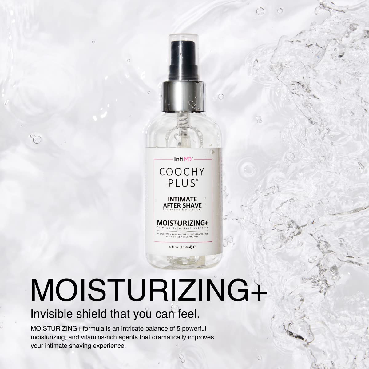 IntiMD COOCHY Intimate After Shave Protection Moisturizer Plus By : Delicate Soothing Mist For The Pubic Area & Armpits - Antioxidant Formula Beauty and Personal Care IntiMD