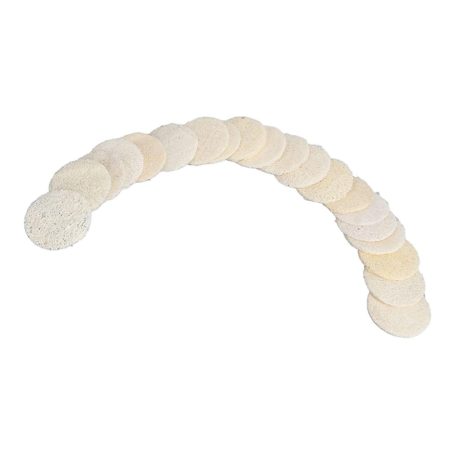 Exfoliating Face Scrubber Loofah Pads 20 PCS - Gentle Cleansing & Body Exfoliation Tool for Daily Skincare Routine, Soft Loofah Fit for Skin Types Beauty and Personal Care ZJchao