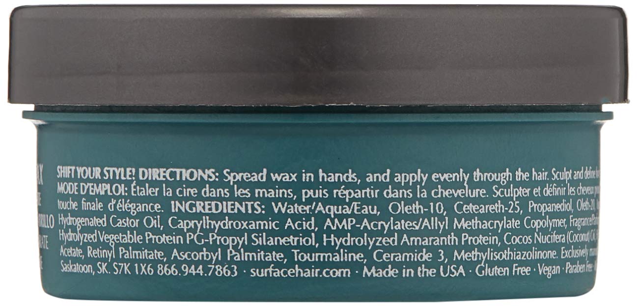 Surface Hair - Surface Hair - Shift Wax, Shape And Create Shine, While Separating and Defining, 2 Oz. Beauty & Personal Care SURFACE