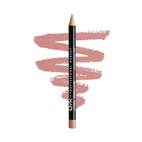 NYX PROFESSIONAL MAKEUP Slim Lip Pencil, Long-Lasting Creamy Lip Liner - Pale Pink Beauty & Personal Care NYX PROFESSIONAL MAKEUP