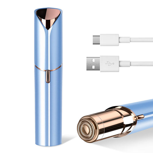 Facial Hair Remover for Women- as Seen on TV Painless Face Shaver -Mini Hair Remover, Electric Razor Shaver Portable Bikini Epilator for Lips, Chin Beauty and Personal Care claities