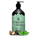 Striking Viking Beard Shampoo with Tea Tree, Biotin & Jojoba Oil - 17 oz Deep Cleansing, Paraben & Sulfate Free for All Beard Types Beauty & Personal Care Striking Viking