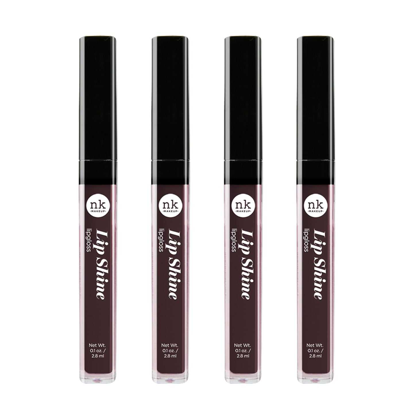 NICKA K NEW YORK Lip Shine, Cosmetics, vibrant colors, bright colors, shining lips, lip shine, long lasting (AMZ244) Beauty & Personal Care NICKA K NEW YORK