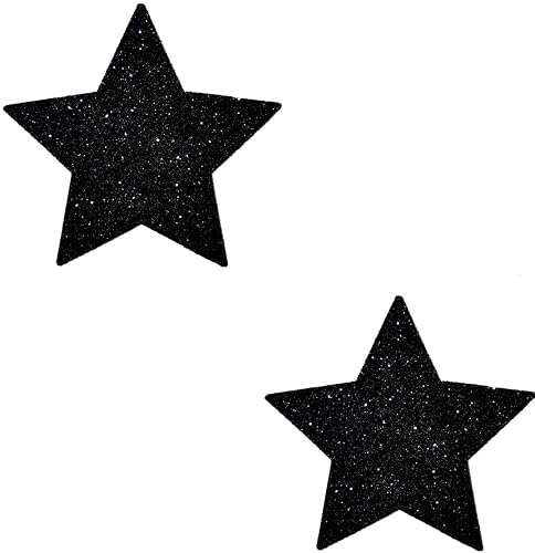Neva Nude Black Mallice Glitter Starry Nights Bodistix - Glitter Body Stickers for Festivals, Raves, & Parties | Medical Grade Adhesive, Waterproof Beauty & Personal Care Neva Nude