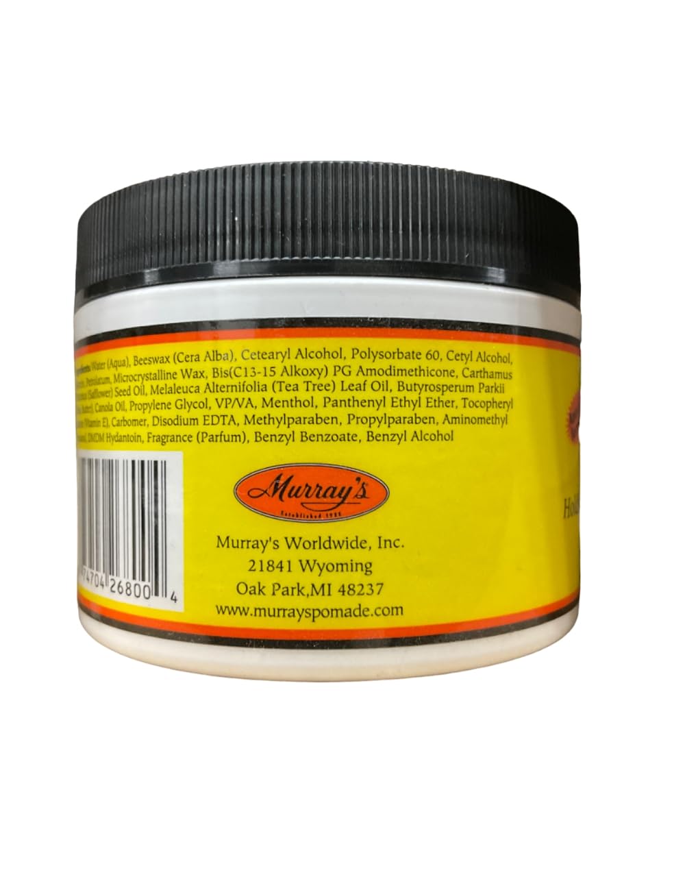 Murray's Cream Beeswax - 6oz Beauty & Personal Care Murrays