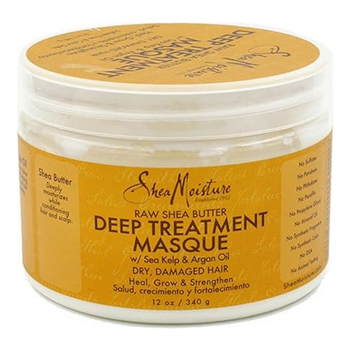Shea Moisture Raw Shea Masque 12 Ounce Jar (354ml) (2 Pack) Beauty & Personal Care SheaMoisture