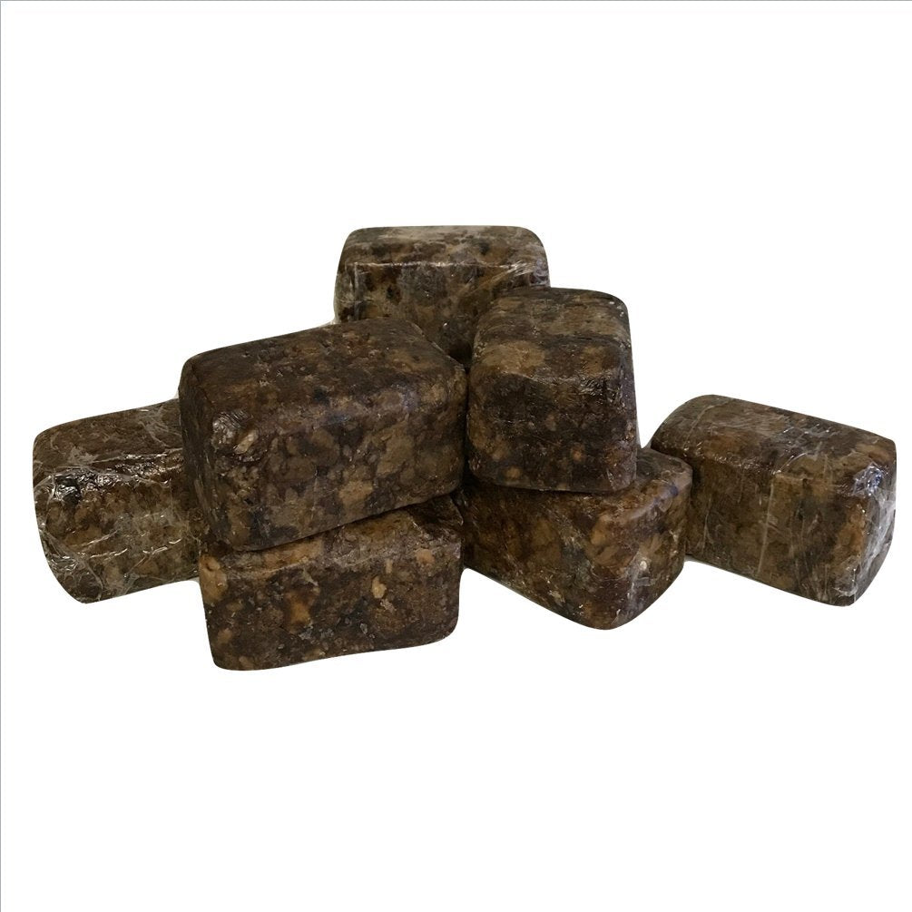SmellGood - African Black Soap, totally natural, best quality, raw and organic soap, great for body and face wash, imported from Ghana, 5 LB bar Beauty & Personal Care SmellGood