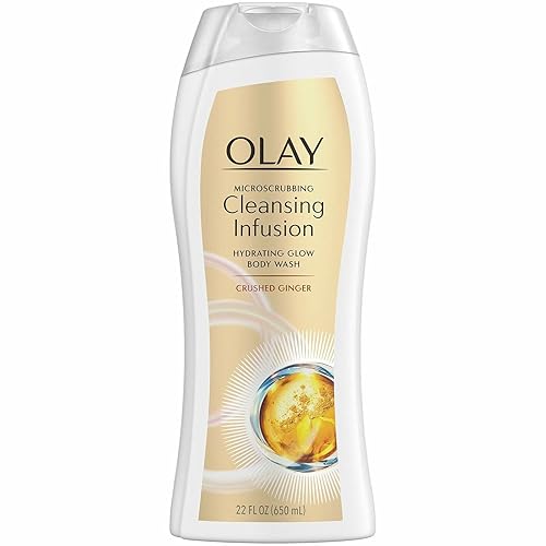 Olay Microscrubbing Cleansing Infusion Body Wash, Crushed Ginger, 22 oz Beauty & Personal Care Olay