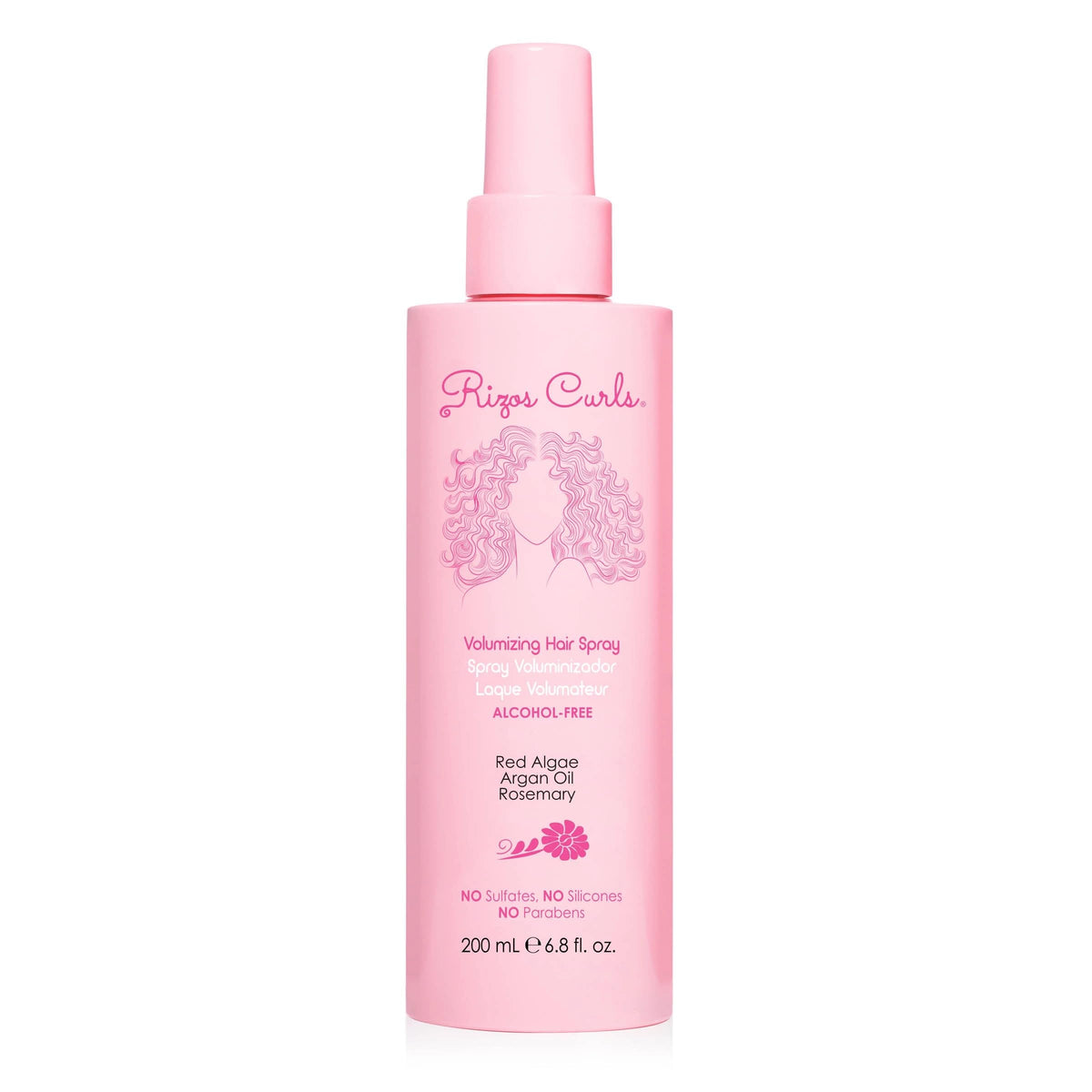 Rizos Curls Alcohol-Free Curl Hair Spray - Flexible Hold, Volume & Frizz Control - Adds Shine & Bounce for All Hair Types Wavy, Curly, Coily 1a-4c Beauty & Personal Care Rizos Curls