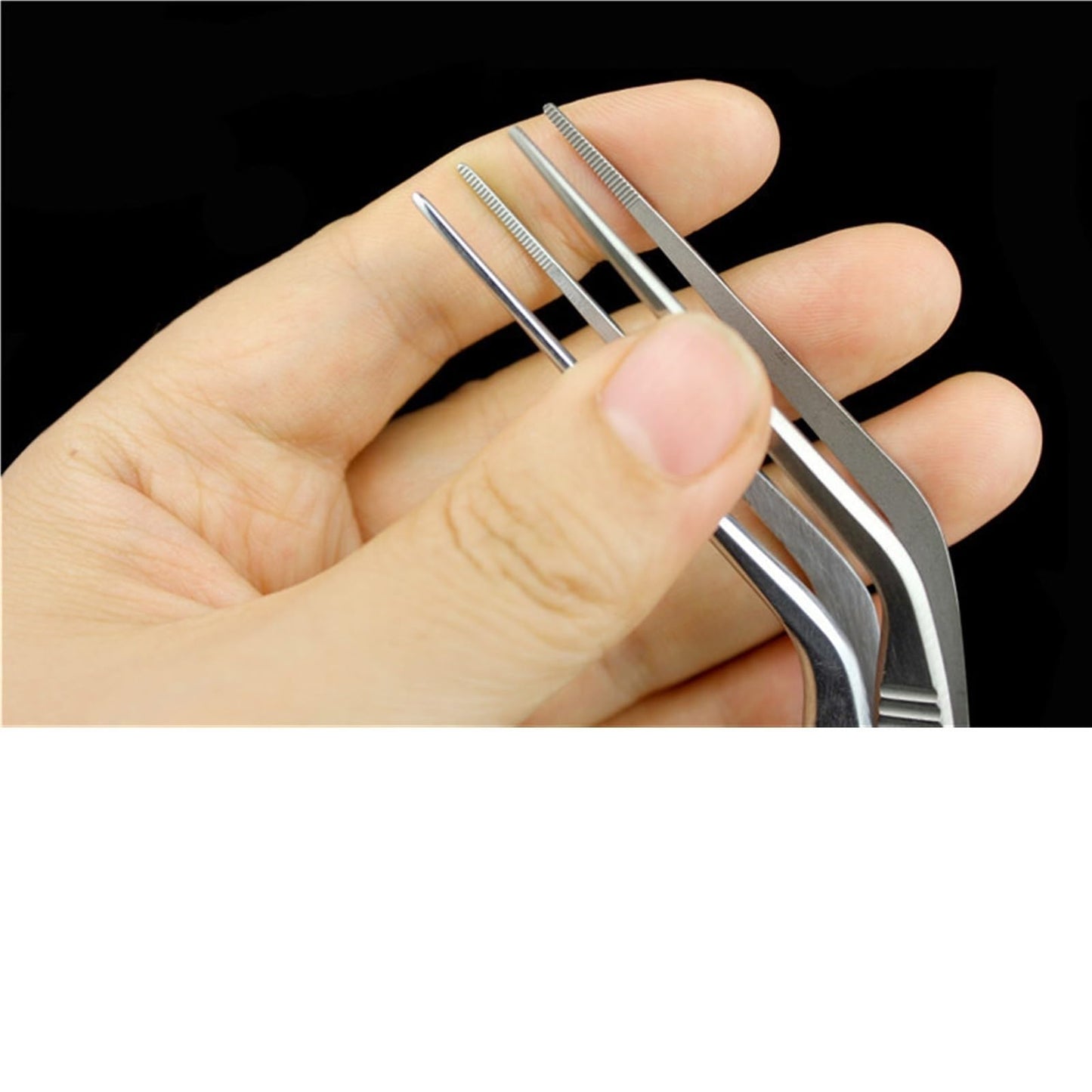 MENGKK Tweezers Knee Type Tweezers Ear Forceps Eliminate External Auditory Canal Beauty and Personal Care MENGKK