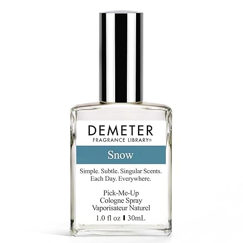DEMETER Natural Perfume Spray Cologne for Women and Men, Snow Cologne, 1 oz Beauty & Personal Care DEMETER