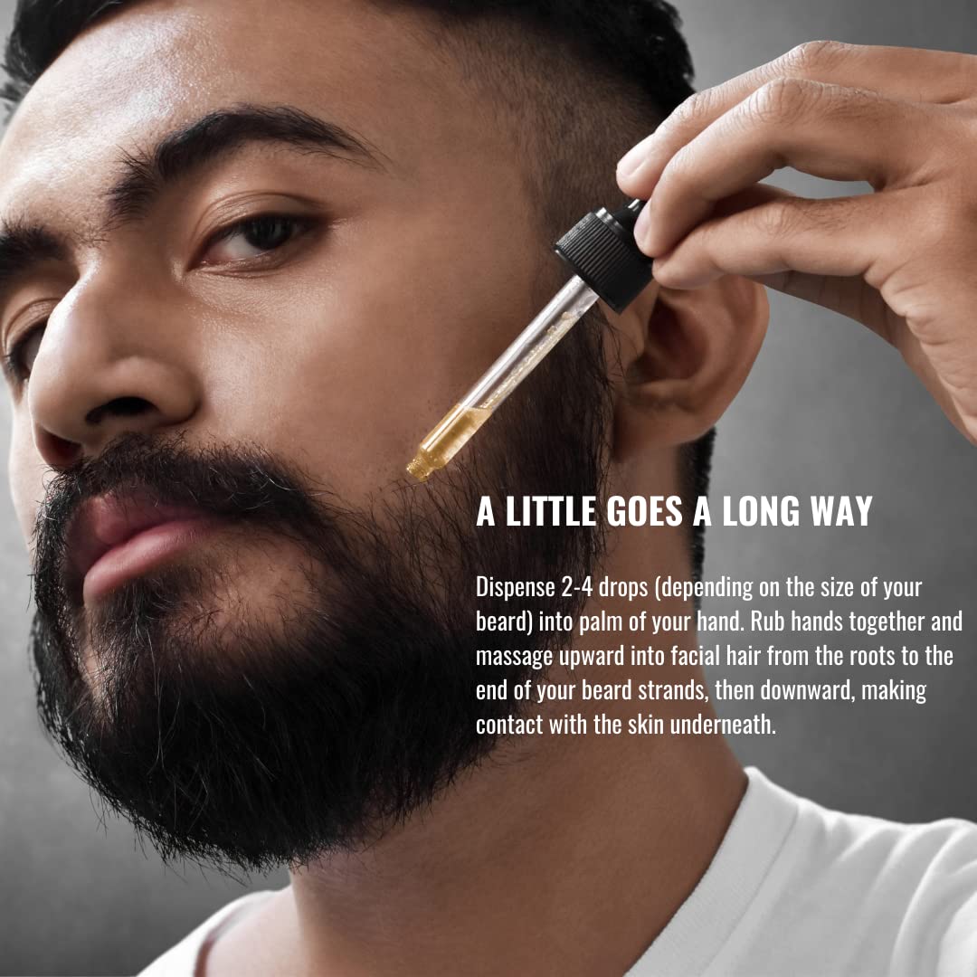 Angie Watts Smitty’s Conditioning Beard Oil, 2oz - All Natural and Organic Ingredients - Softens, Conditions and Promotes Beard Growth - Beard Beauty & Personal Care Angie Watts