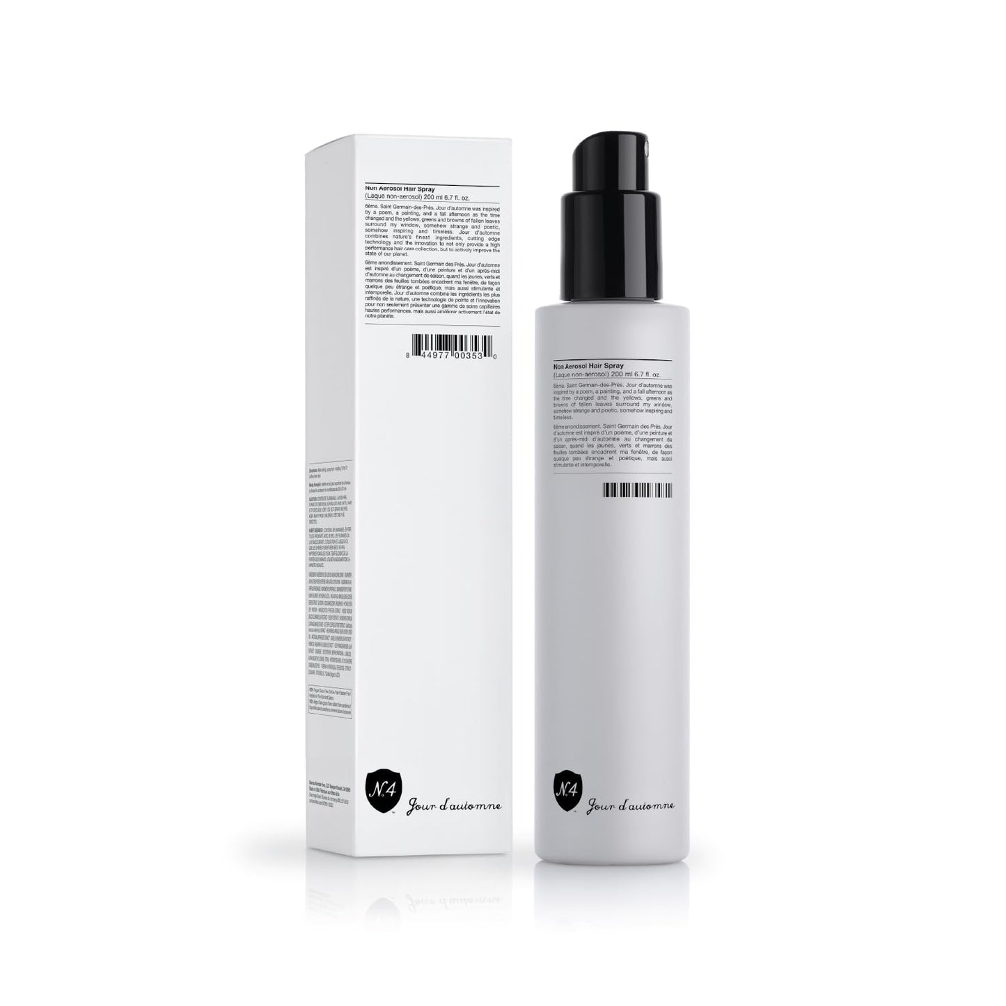 Number 4 Hairspray for Women and Men, Non Aerosol Strong Hold Hair Spray, 6.7 oz Beauty & Personal Care Number 4