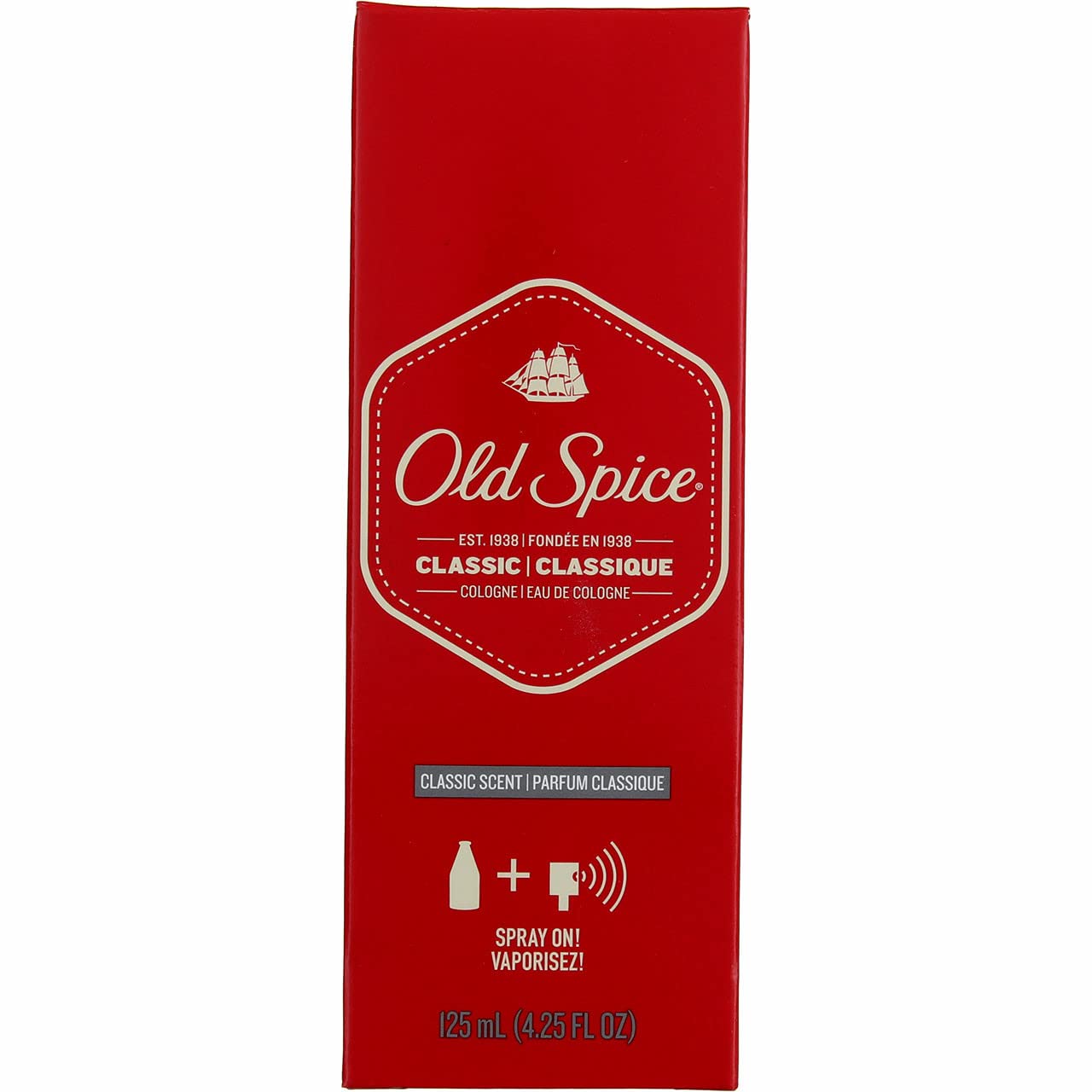 Old Spice Classic Cologne Spray - 4.25 Ounce (Value Pack of 3) Beauty & Personal Care Old Spice