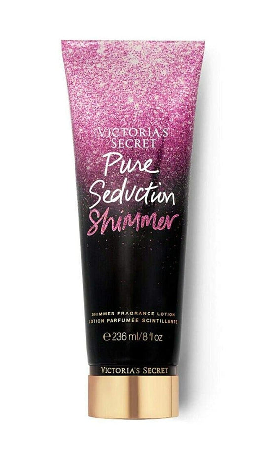 Victoria's Secret Pure Seduction Shimmer Body Lotion 8 oz "2-PACK"