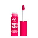 NYX PROFESSIONAL MAKEUP Smooth Whip Matte Lip Cream, Long Lasting, Moisturizing, Vegan Liquid Lipstick - Pillow Fight (Hot Fuschia) Beauty & Personal Care NYX PROFESSIONAL MAKEUP