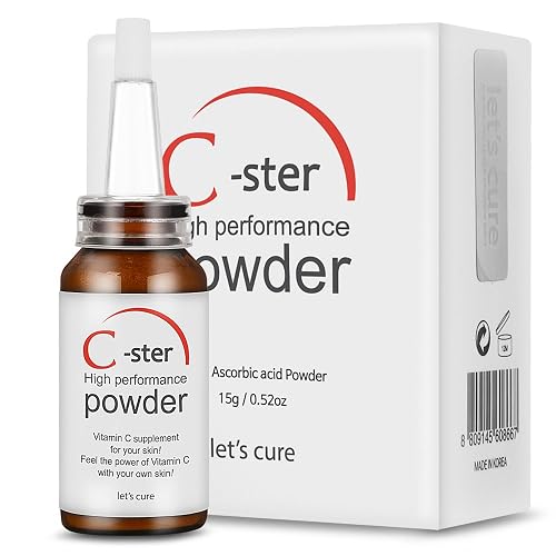 Let's Cure C-Ster High Performance Whitening 100% Vitamin C Powder, 15 Gram Beauty & Personal Care Let's Cure
