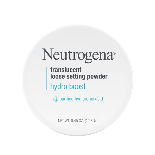 Neutrogena Hydro Boost Translucent Loose Setting Powder with Purified Hyaluronic Acid for Smooth Skin, Blurs Imperfections and Sets Makeup Beauty & Personal Care Neutrogena