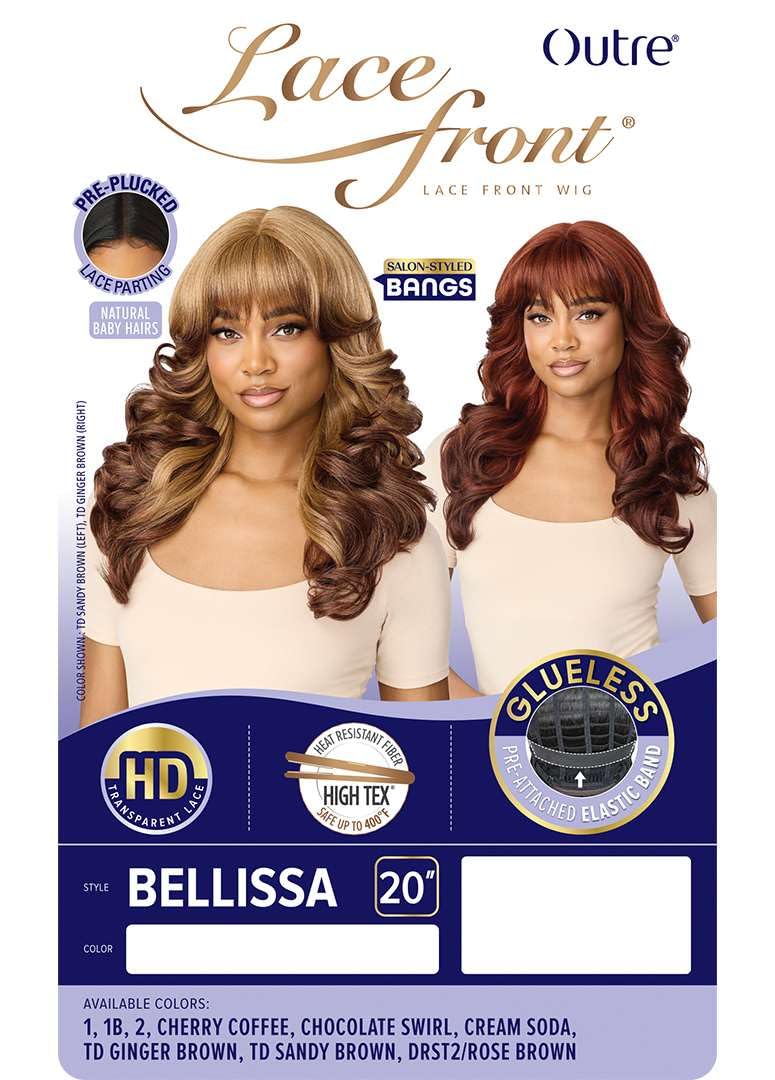 Outre Lace Front Wig - Bellissa (DARK BROWN 2)