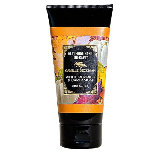 Camille Beckman Glycerine Hand Therapy Cream, White Pumpkin & Cardamom, 6 Ounce Beauty & Personal Care Camille Beckman