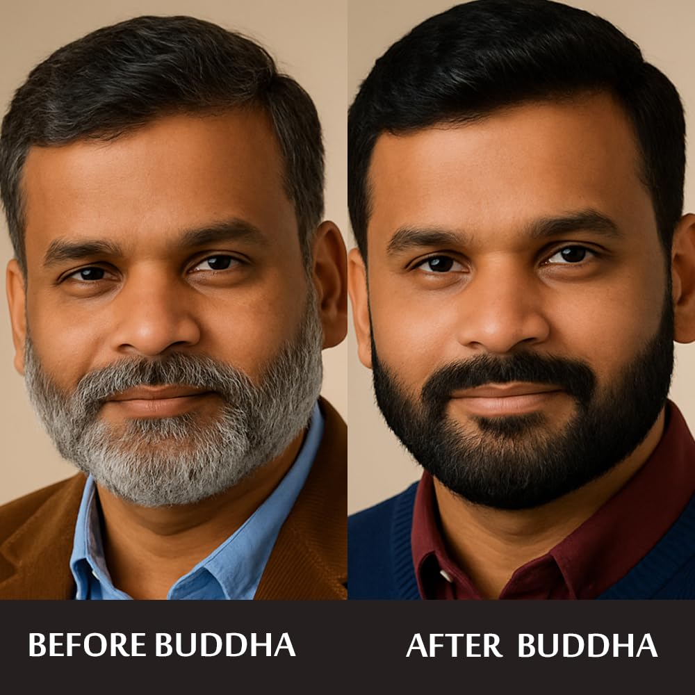 Buddha Natural Grey Beard Oil Serum - (3x25ml) Beauty and Personal Care Buddha Natural